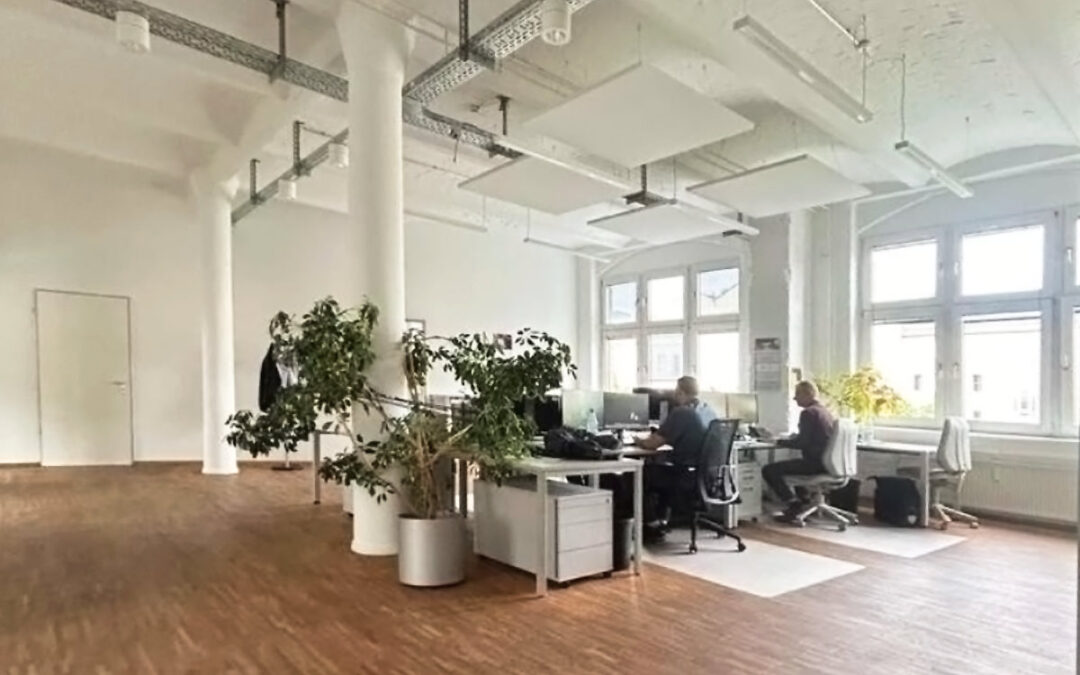 Altbau-Charme trifft Raum für Neues – 164,70 m² Bürofläche im Gewerbehof Bülowbogen