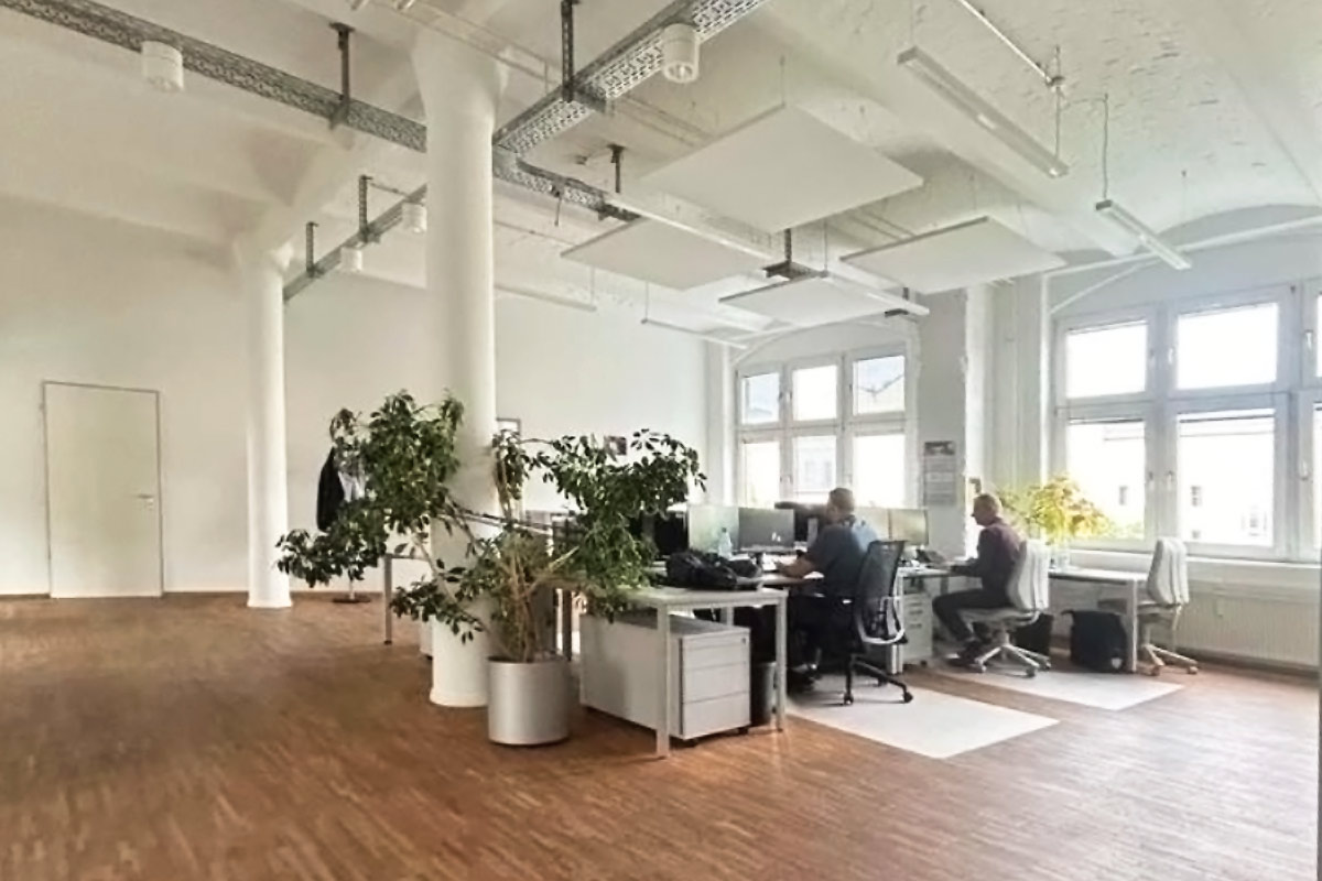 Innenaufnahme Bürofläche Gewerbehof Bülowbogen