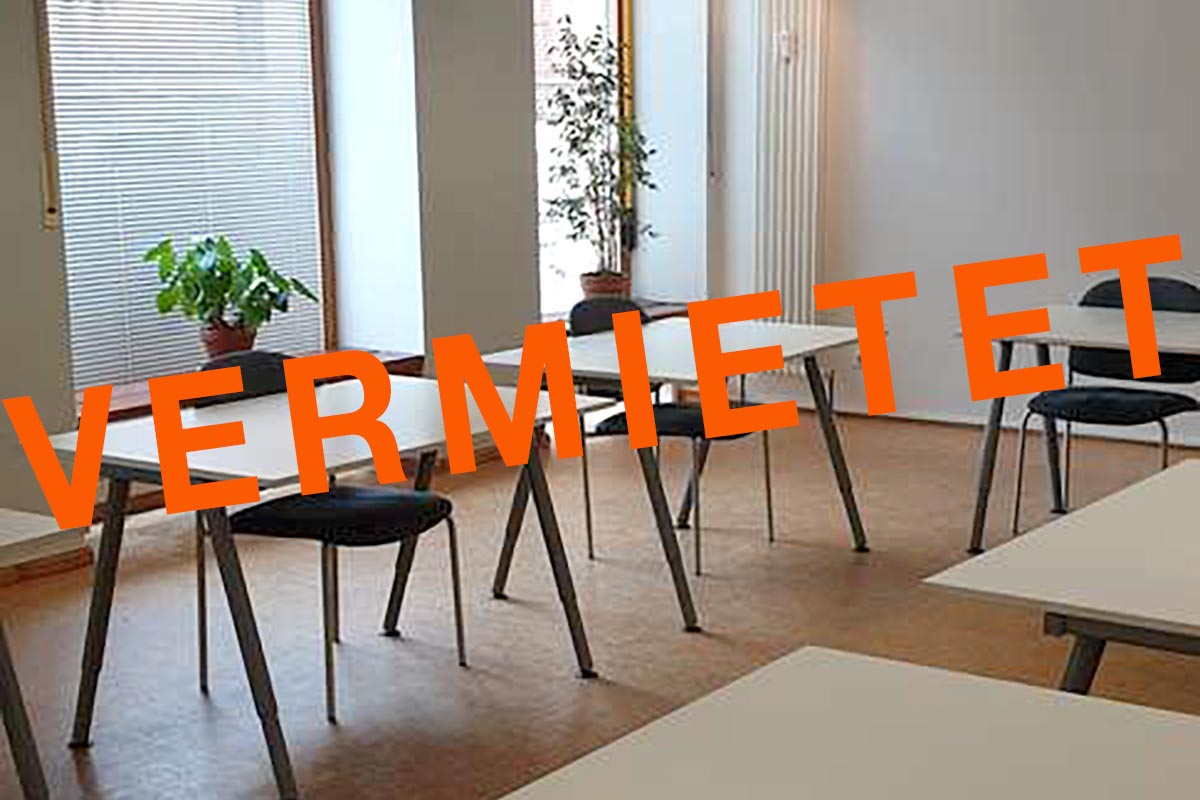 Seminarraum Gewerbehof Bülowbogen vermietet